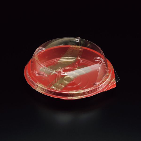 スミ フードパック ユニコン N130ドーム 赤金筆 800枚(50枚×16) 5N13180 1ケース(800枚入(50枚×16袋))（直送品）