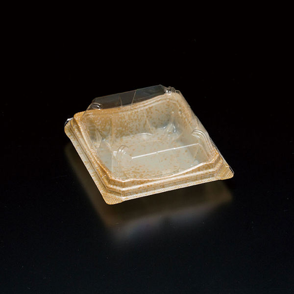 スミ フードパック ユニコン RX-11 陶器(茶) 1000枚(50枚×20) 5R11184 1ケース(1000枚入(50枚×20袋))（直送品）