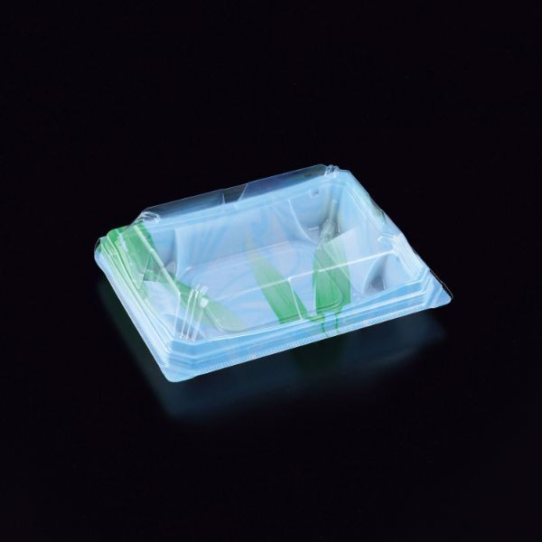 スミ フードパック ユニコン RX-16 流水笹 600枚(50枚×12) 5R16182 1ケース(600枚入(50枚×12袋))（直送品）