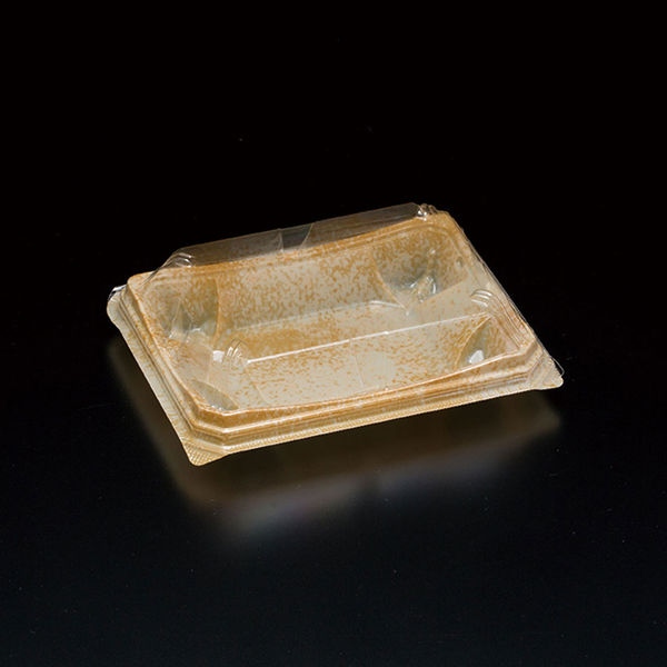 スミ フードパック ユニコン RX-16 陶器(茶)　600枚(50枚×12) 5R16184（直送品）