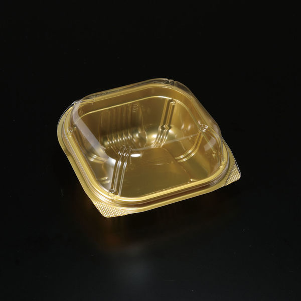 スミ フードパック ユニコン ST-角130ドーム ゴールド　800枚(50枚×16) 5T13157（直送品）