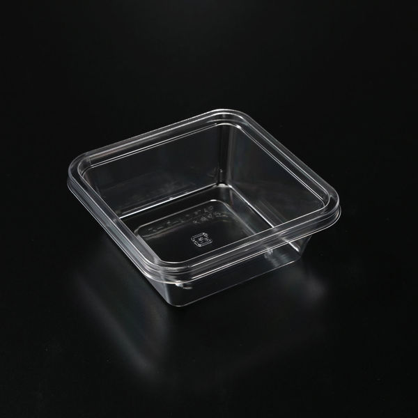 SPレンジAP K角95 透明A-PET 本体 2000枚(100枚×20) 8309110 1ケース(2000枚入(100枚×20袋))（直送品）