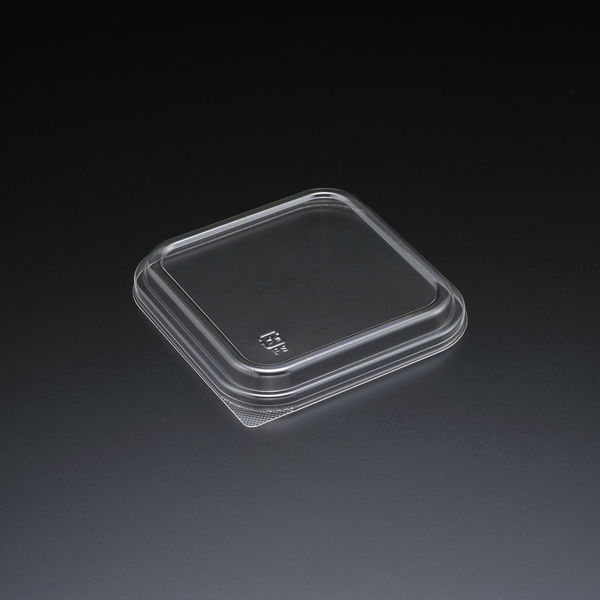 スミ SPレンジ FK角115 透明 蓋 800枚(100枚×8) 8S15211 1ケース(800枚入(100枚×8袋))（直送品）