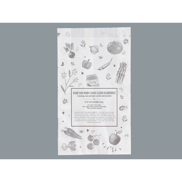 大阪ポリヱチレン販売 パン・和洋菓子袋 大阪ポリエチレン No.364 OEC-D 耐油紙　1000枚(100枚×10) 9622（直送品）