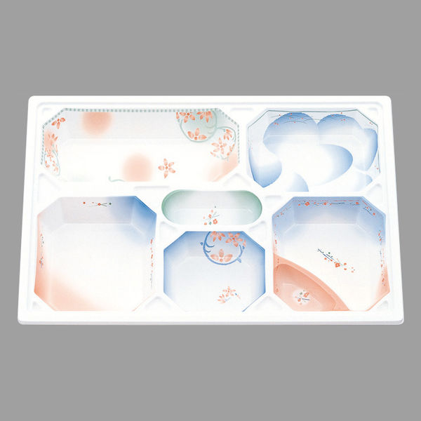 北原産業 弁当容器 中仕切115-80 C-7美里 80枚(20枚×4) CB21183 1ケース(80枚入(20枚×4袋))（直送品）