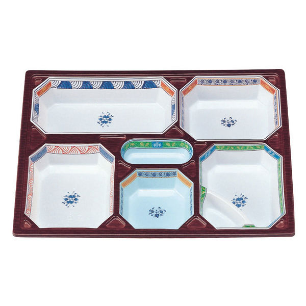 北原産業 弁当容器 中仕切115-80 C-7若杉 80枚(20枚×4) CB21185 1ケース(80枚入(20枚×4袋))（直送品）