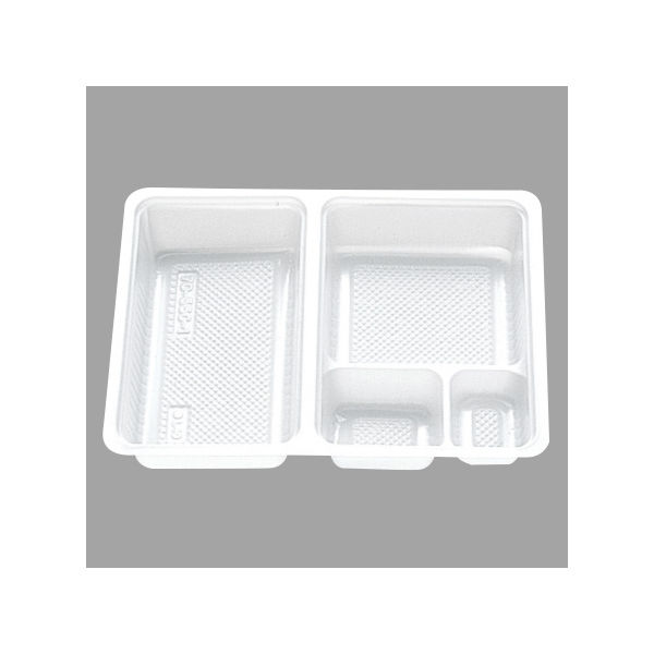 北原産業 弁当容器 中仕切70-55 C-1白 300枚(50枚×6) CB-7051 1ケース(300枚入(50枚×6袋))（直送品）