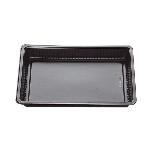 北原産業 弁当容器 中仕切90-60 B黒 300枚(50枚×6) CB-9064 1ケース(300枚入(50枚×6袋))（直送品）