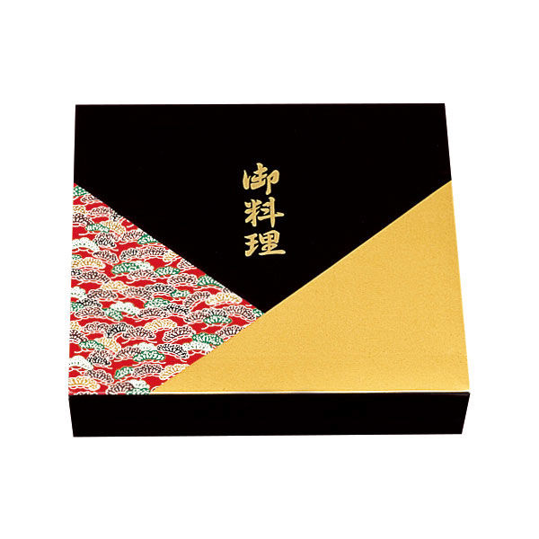 北原産業 弁当容器 70-70若松 ワンピース紙ボックス本体 300枚(50枚×6) CE-7071 1ケース(300枚入(50枚×6袋))（直送品）