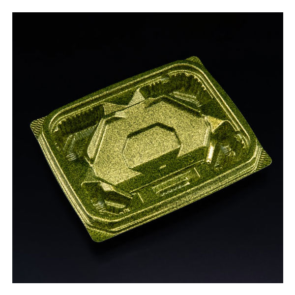 刺身容器　バイオ 流派 盛15-12B ステラグリーン　1200枚(50枚×24) FAPK045　リスパック（直送品）