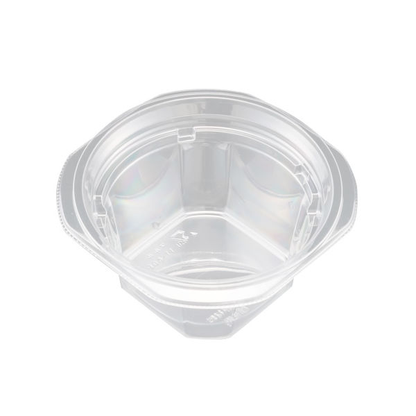 サラダ・フルーツ容器　バイオカップ マルル 11-60B　900枚(50枚×18) PABD103　リスパック（直送品）