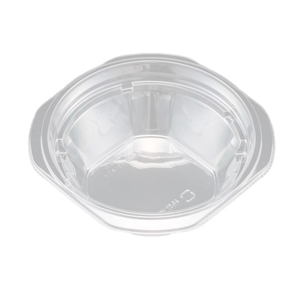 サラダ・フルーツ容器　バイオカップ マルル 13-45B　800枚(50枚×16) PABD202　リスパック（直送品）