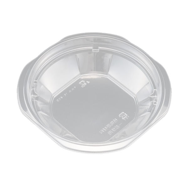 サラダ・フルーツ容器　バイオカップ マルル 16-40B　600枚(50枚×12) PABD351　リスパック（直送品）