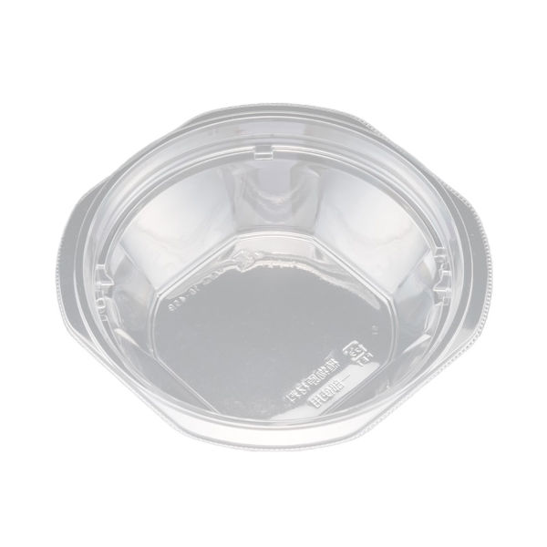 サラダ・フルーツ容器　バイオカップ マルル 16-45B　600枚(50枚×12) PABD352　リスパック（直送品）