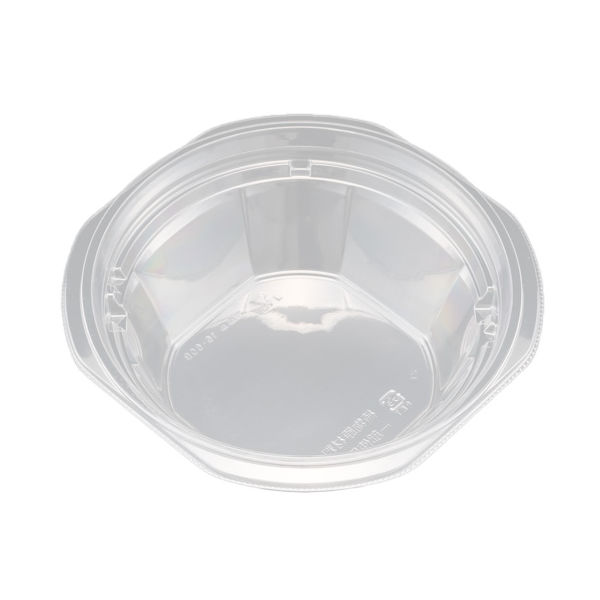 サラダ・フルーツ容器　バイオカップ マルル 16-60B　600枚(50枚×12) PABD353　リスパック（直送品）