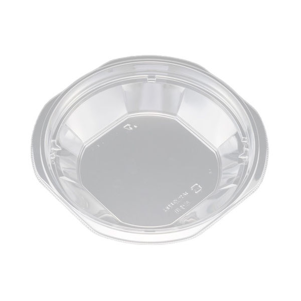 サラダ・フルーツ容器　バイオカップ マルル 19-40B　450枚(50枚×9) PABD501　リスパック（直送品）