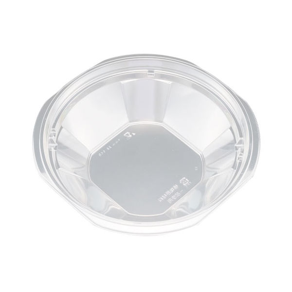 サラダ・フルーツ容器　バイオカップ マルル 22-60B　400枚(50枚×8) PABD653　リスパック（直送品）