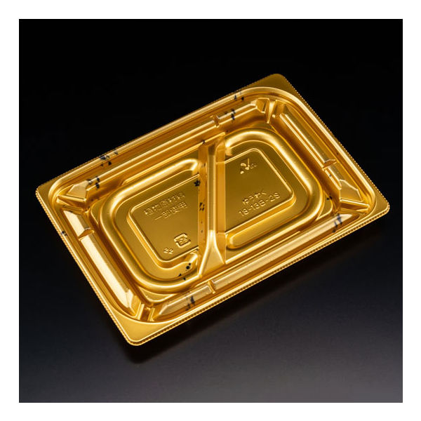 惣菜容器　バイオカップ 優枠 18-13B-2S カリス金　800枚(50枚×16) PABH293　リスパック（直送品）