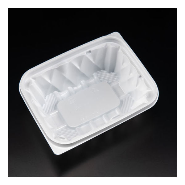 サラダ容器　バイオ アソートケース 16-13B(48) 白　900枚(50枚×18) PBPU313　リスパック（直送品）