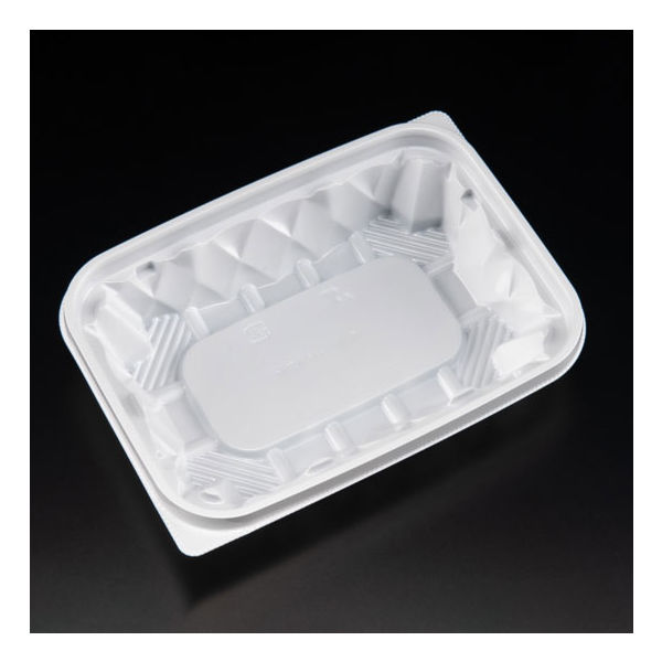 サラダ容器　バイオ アソートケース 18-13B(33) 白　900枚(50枚×18) PBPU383　リスパック（直送品）