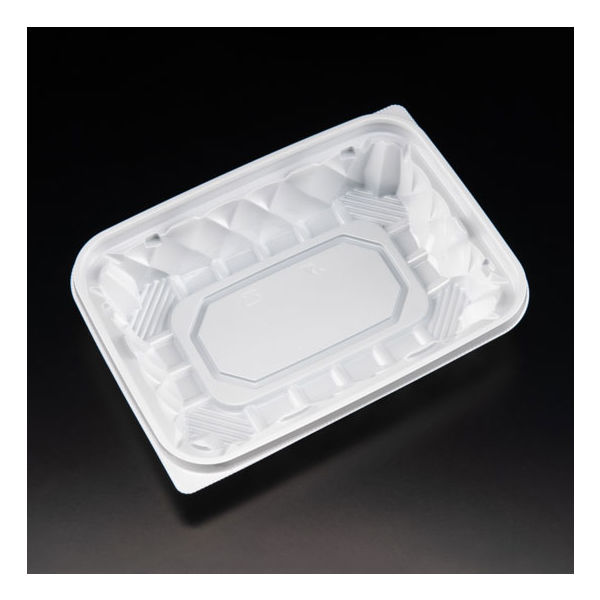 サラダ容器　バイオ アソートケース 20-14B(33) 白　800枚(50枚×16) PBPU663　リスパック（直送品）
