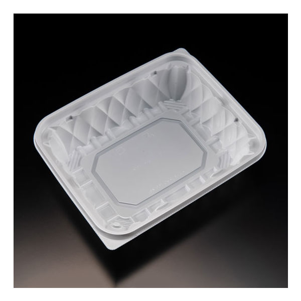 サラダ容器　バイオ アソートケース 20-16B(48) 白　600枚(50枚×12) PBPU733　リスパック（直送品）