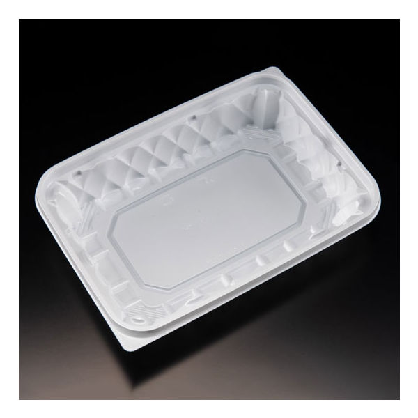 サラダ容器　バイオ アソートケース 22-16B(38) 白　600枚(50枚×12) PBPU823　リスパック（直送品）