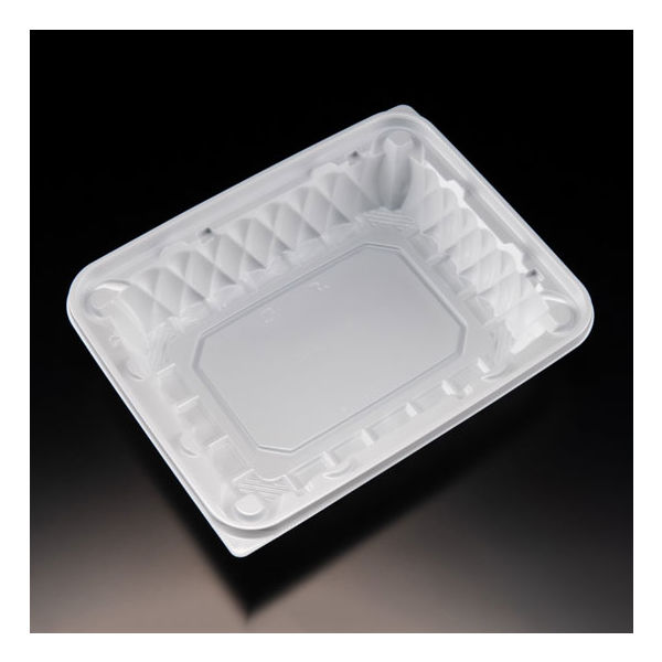 サラダ容器　バイオ アソートケース 24-20B(48) 白　400枚(50枚×8) PBPU923　リスパック（直送品）
