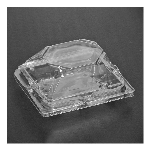 青果・農産容器　バイオ つみたてK 12-10 穴8　600枚(50枚×12) PBTU571　リスパック（直送品）