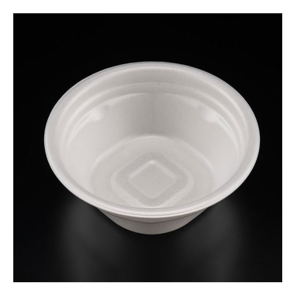 惣菜・スープ容器　ホット ほっこり 145-50B 白　600枚(50枚×12) RLFS152　リスパック（直送品）