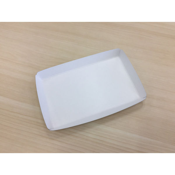 北原産業 紙トレー HP-1S(紙マーク入リ) 1000枚(100枚×10) CF-1201 1ケース(1000枚入(100枚×10袋))（直送品）