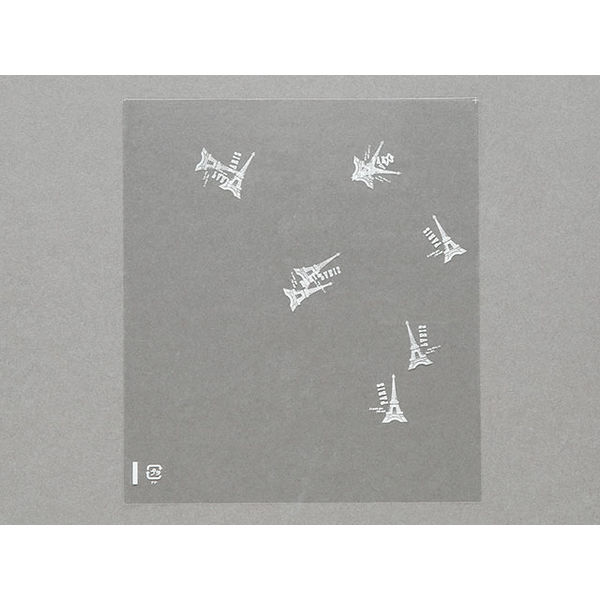 大阪ポリヱチレン販売 大阪ポリエチレン パリス柄OP袋 1000枚(100枚×10) 8927 1ケース(1000枚入(100枚×10袋))（直送品）