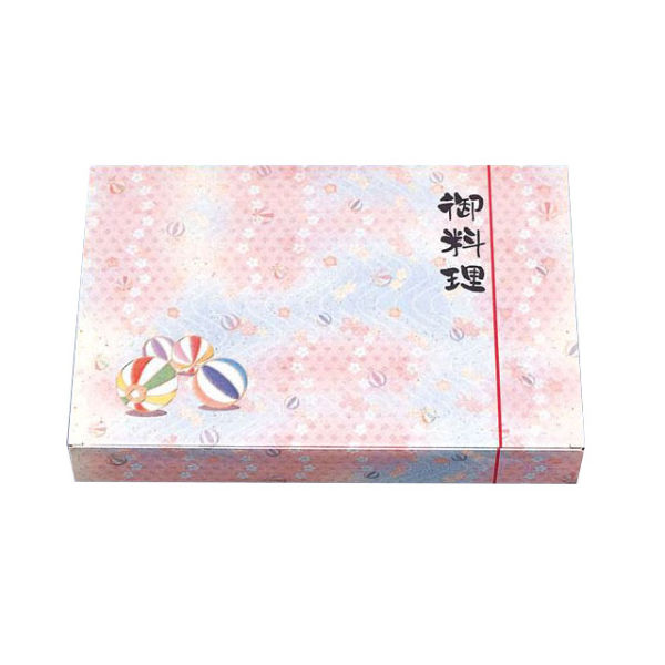 北原産業 仕出弁当　90-60恋夢 ワンピース 紙ボックス 本体　300枚(50枚×6) 150180（直送品）
