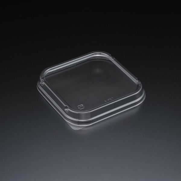 スミ SPレンジ AP_FK角128 透明 蓋 900枚(100枚×9) 8S12221 1ケース(900枚入(100枚×9袋))（直送品）