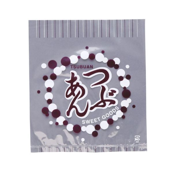 パン・菓子袋 大阪ポリエチレン レトロ調新 No.40 つぶあん 1000枚(100枚×10) 4055（直送品）