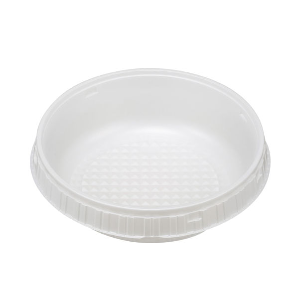 どんぶり容器 KNB-200 中皿 ナチュラル 400枚(50枚×8) 14352 1ケース(400枚入(50枚×8袋))（直送品）