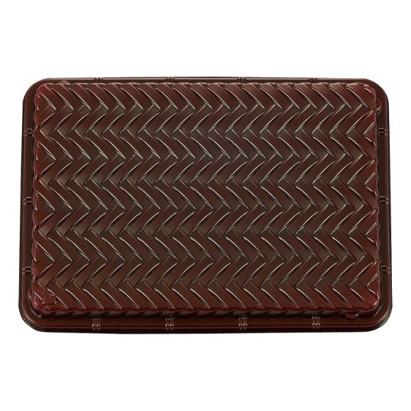 タカギ産業 弁当容器 アジロ弁当小 タメ蓋 600枚(50枚×12) 2005603 1ケース(600枚入(50枚×12袋))（直送品）