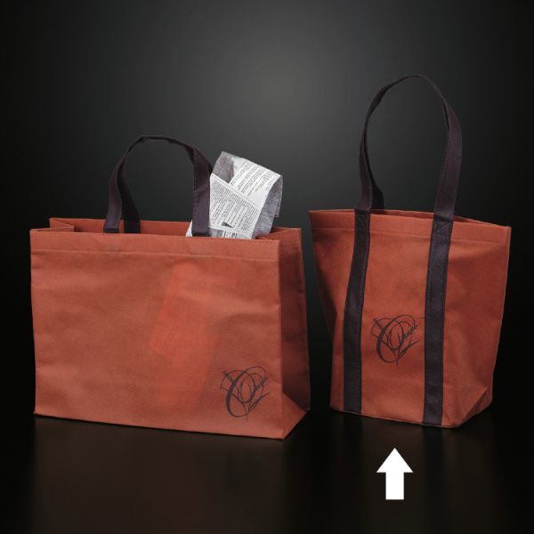 大阪ポリヱチレン販売 エコバッグ 大阪ポリエチレン No.201 エコバッグ(小) 10枚 6693 1包(10枚入)（直送品）