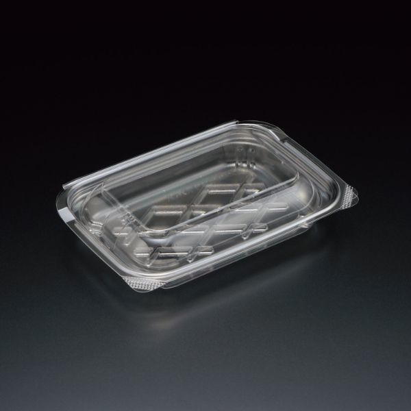 スミ フードパック アスコンY 104A 透明 800枚(100枚×8) 4A04110 1ケース(800枚入(100枚×8袋))（直送品）