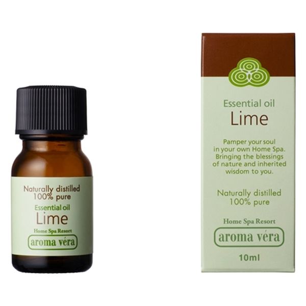 日本香堂 アロマベラ エッセンシャルオイル ライム 4902125893320 10ML×6点セット（直送品）