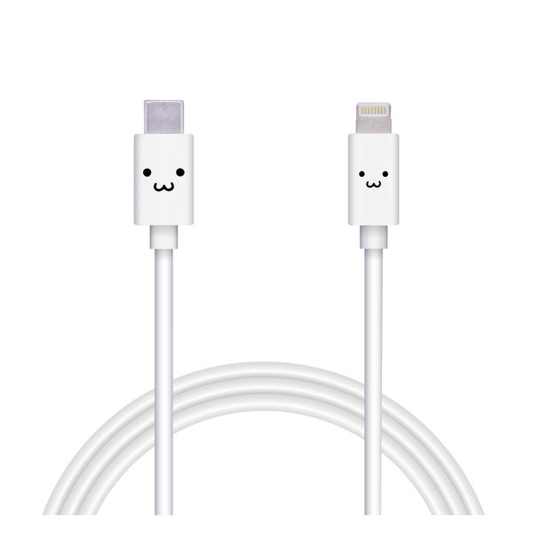 USB-C to Lightningケーブル 1.5ｍ ホワイトフェイス MPA-FCL15WF エレコム 1個