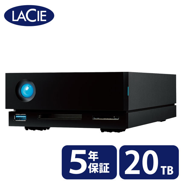 LaCie（ラシー） STHS20000800 LaCie 外付け HDD 20TB 1big Dock