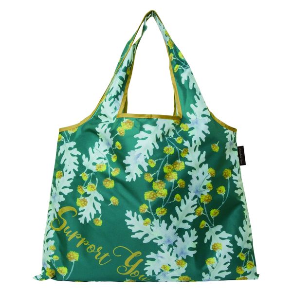 プレーリードッグ ChouchouFleur 2way shopping bag　抗菌加工　エコバック シロタエギク（直送品）