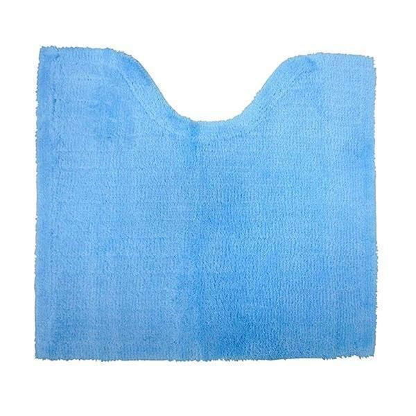 ヨコズナクリエーション トイレマット カラーショップ 55×60cm ブルー 197183 1個（取寄品） - アスクル