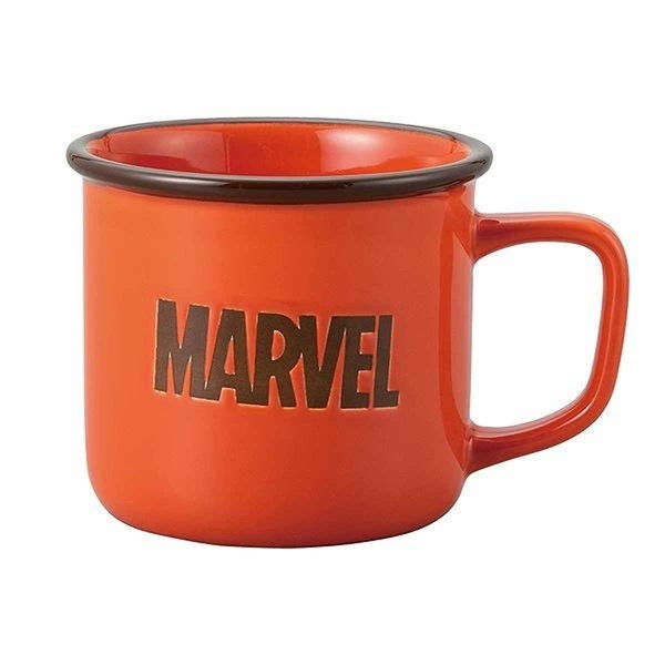 サンアート マグカップ 260ml MARVEL マーベル キャラクター オレンジ 312431 1個（直送品） - アスクル