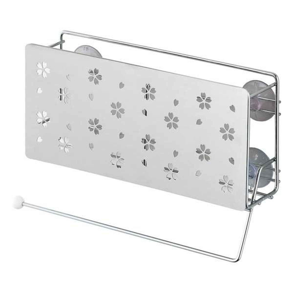 ヨシカワ ラップ・ペーパーホルダー 桜 ステンレス製 日本製