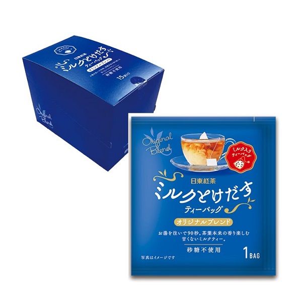 日東紅茶 ミルクとけだすティーバッグ オリジナルブレンド 個包装 1箱 