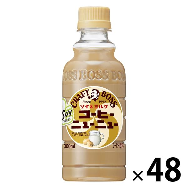 サントリー クラフトボス コーヒーニューニュー ソイ＆ミルク 300ml 1 