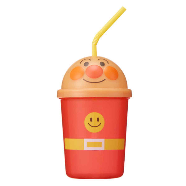 レック ストローカップ アンパンマン プラスチック 子供用 コップ キャラクター アンパンマン 361045 1個（取寄品）