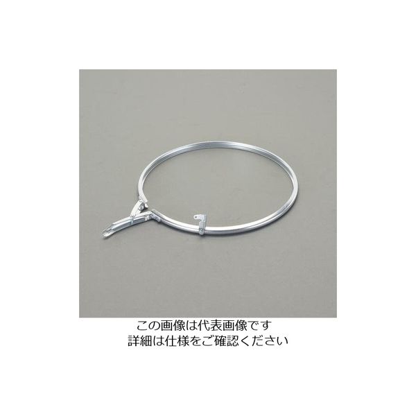 エスコ ペール缶用バンド(13・20L用) EA991AG-15 1セット(2個)（直送品）ドラム缶